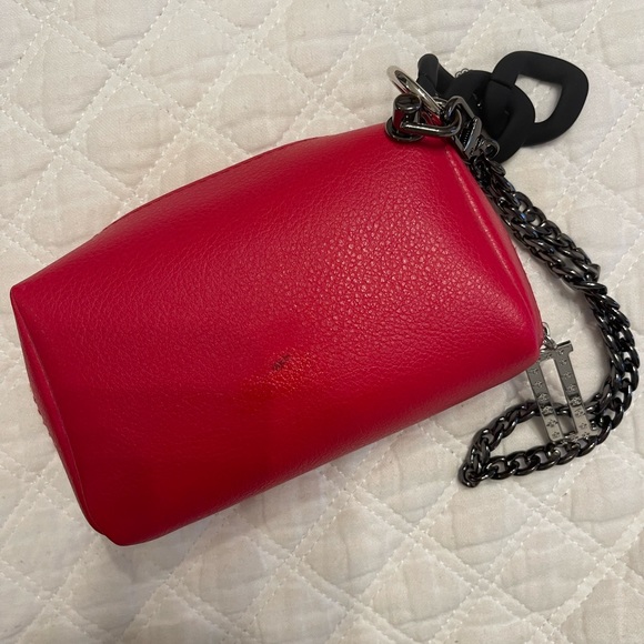Dior authentic small wristlet with removable black chain and decorative keychain - Picture 3 of 4